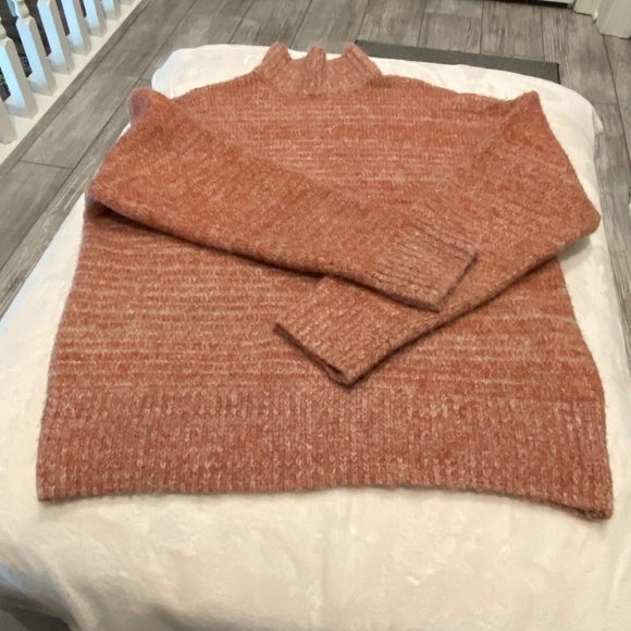 Zara ombré oversized Turtleneck Sweater alpaca blend 16562 - Picture 5 of 10